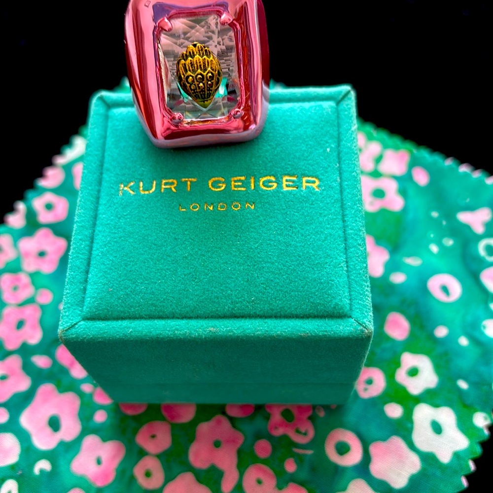 KURT GEIGER bird head Statement Ring